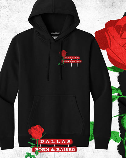 Dallas Concrete Rose Super Heavyweight Hoodie and Shirt