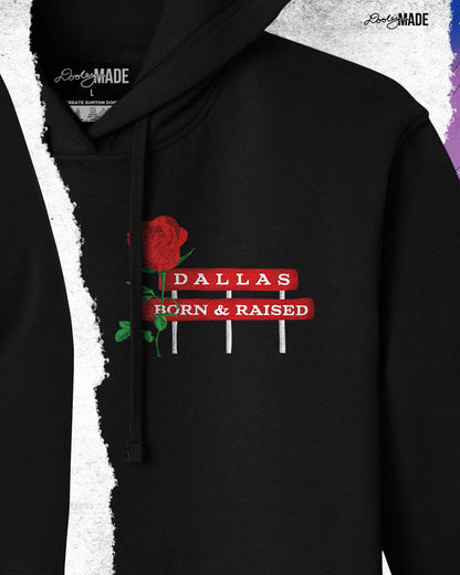 Dallas Concrete Rose Super Heavyweight Hoodie and Shirt