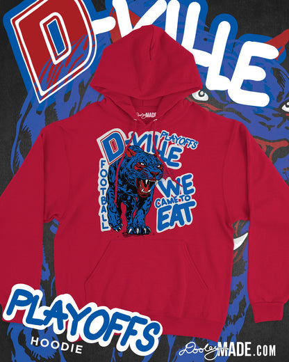 Duncanville High School "D-Ville"  Football Playoffs Hoodie