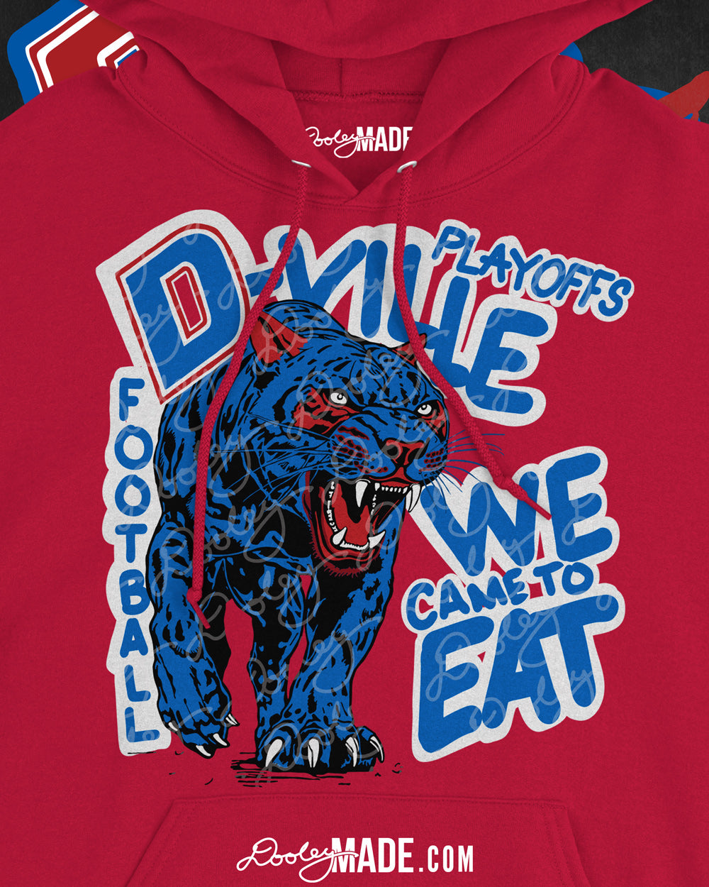 Duncanville High School "D-Ville"  Football Playoffs Hoodie