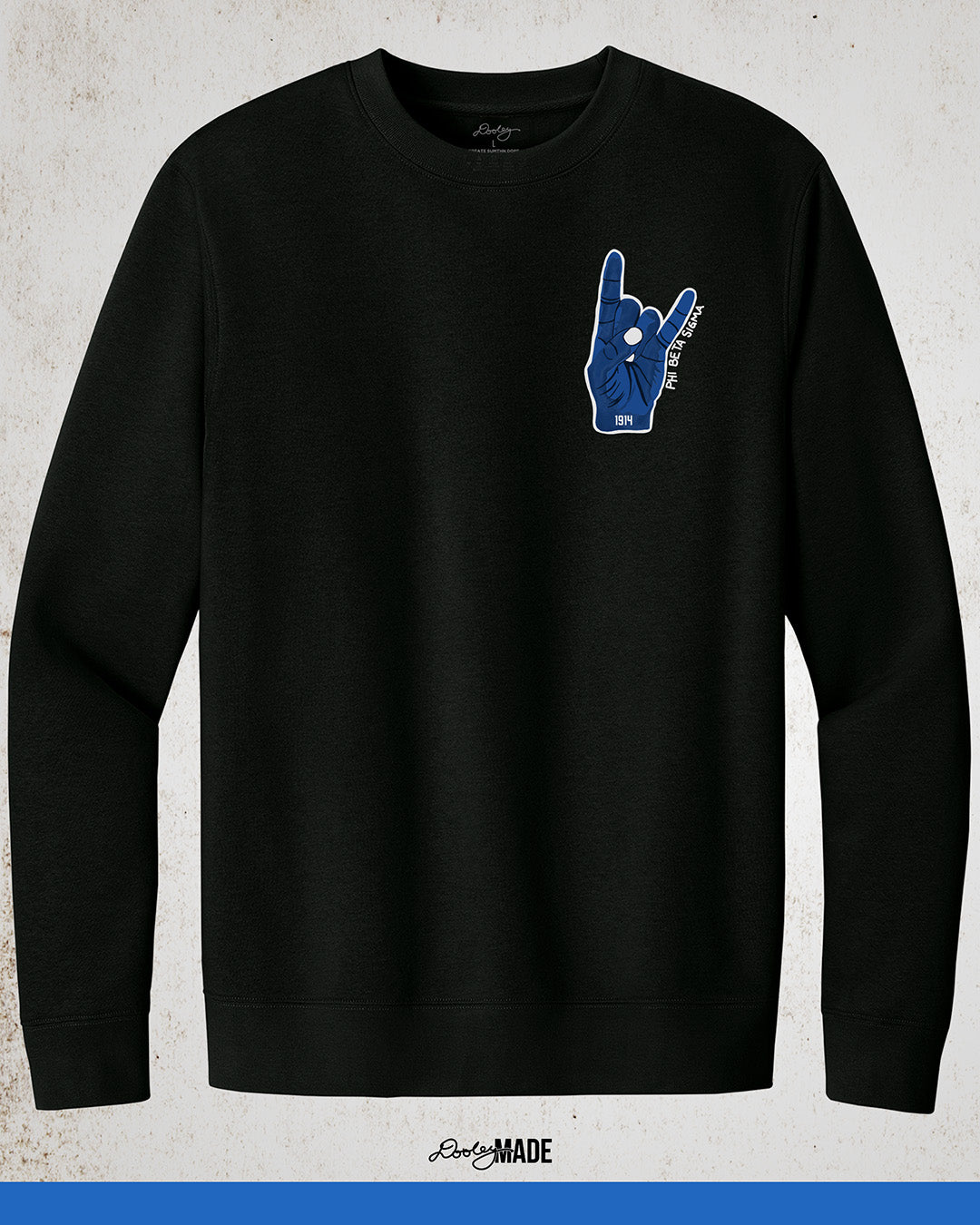 Phi Beta Sigma Hand Sign Shirt and Crewneck