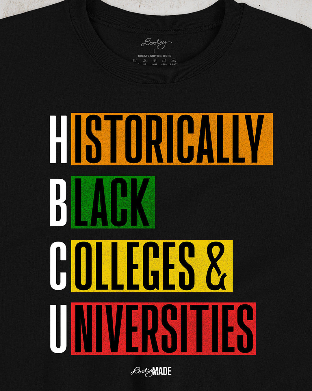 HBCU In Color Shirt & Crewneck Sweater