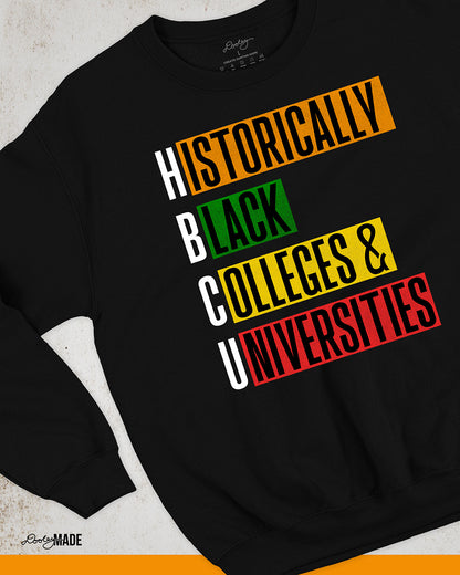 HBCU In Color Shirt & Crewneck Sweater