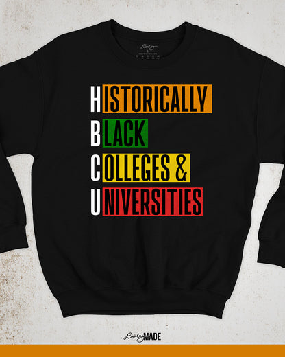 HBCU In Color Shirt & Crewneck Sweater