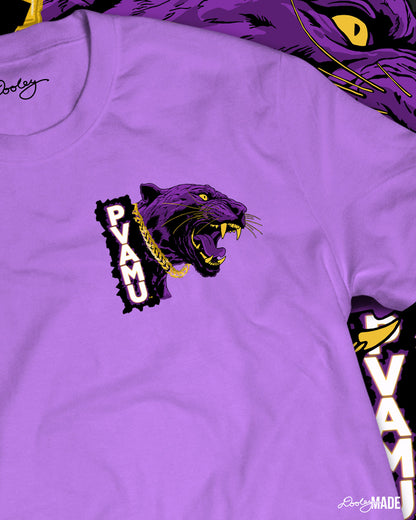 Cuban Link Panther Head Prairie View AM Shirt