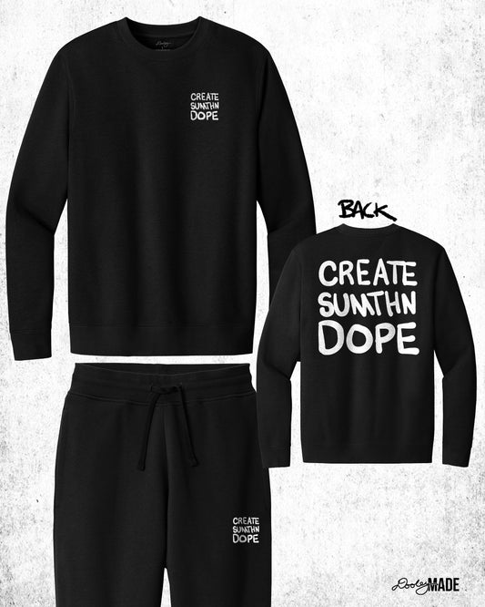 Create Sumthn Dope Fleece Set