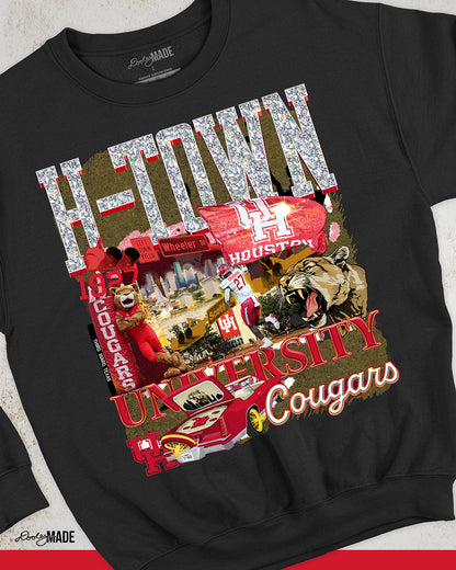 H-Town University Shirt and Crewneck University of Houston