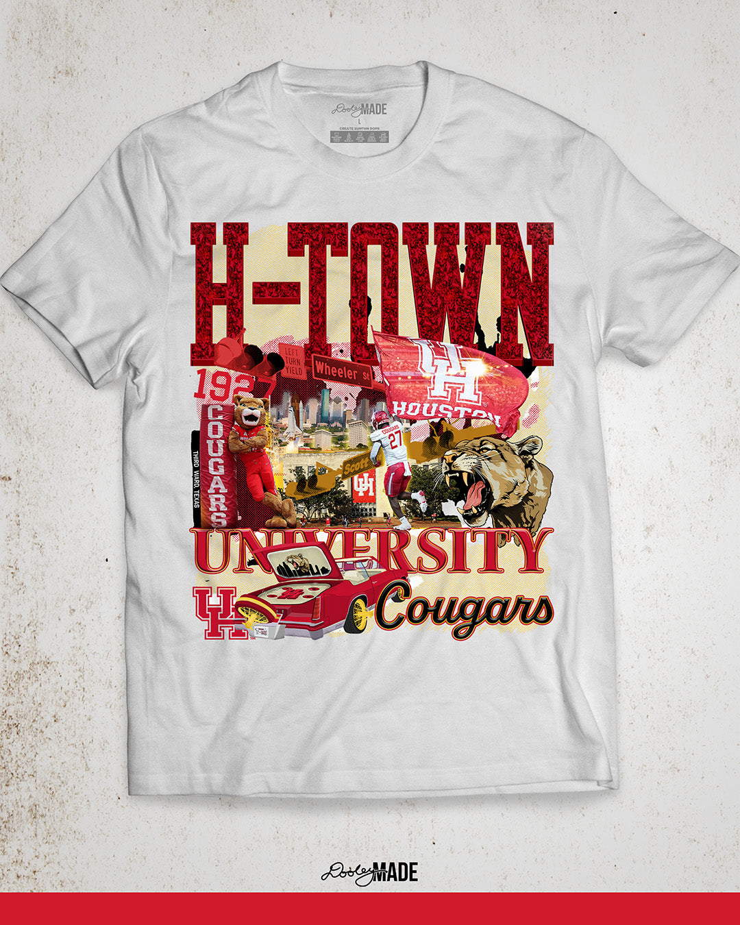 H-Town University Shirt and Crewneck University of Houston