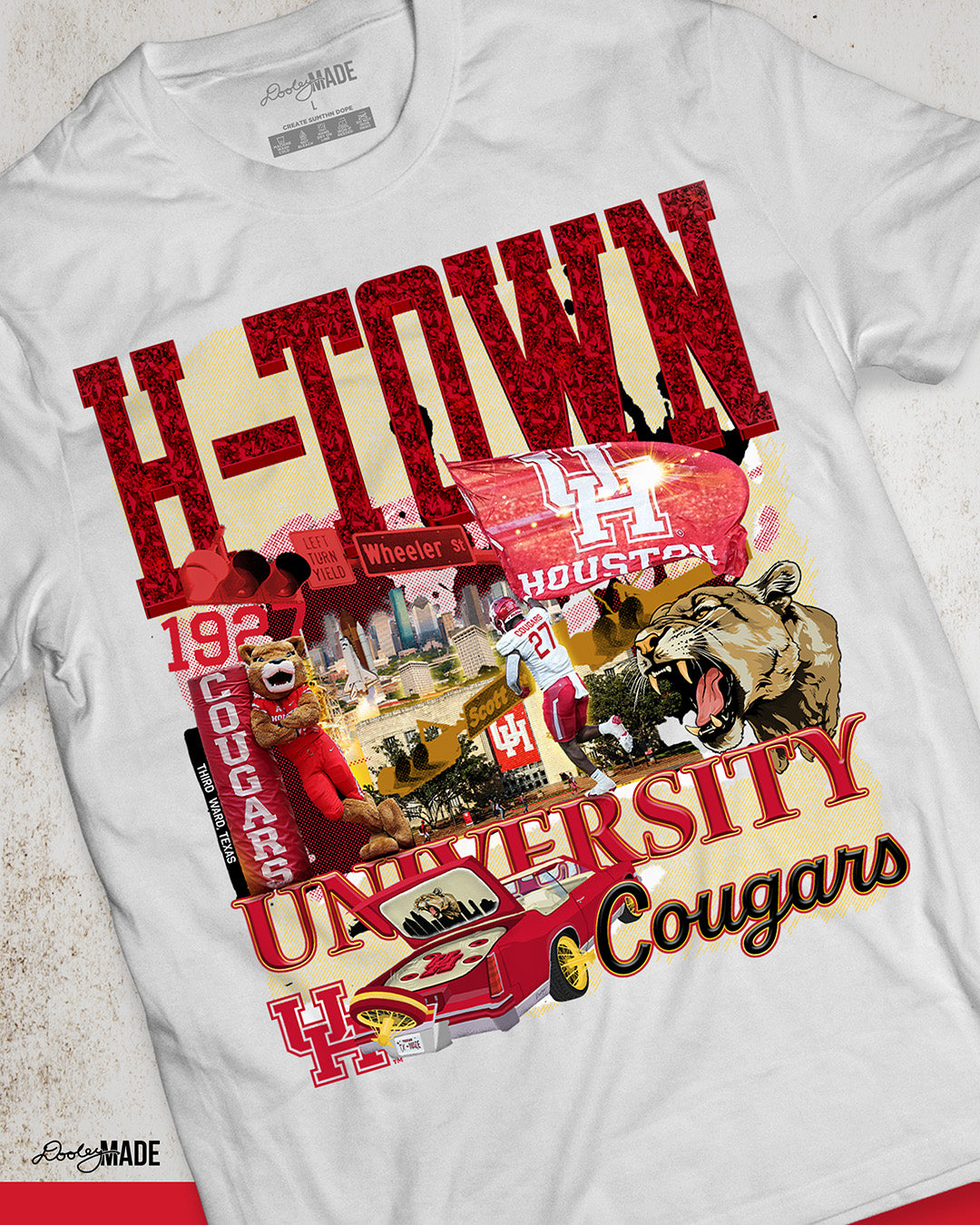 H-Town University Shirt and Crewneck University of Houston