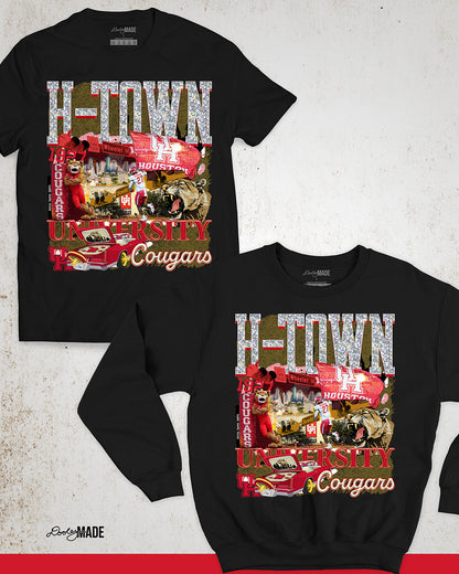 H-Town University Shirt and Crewneck University of Houston