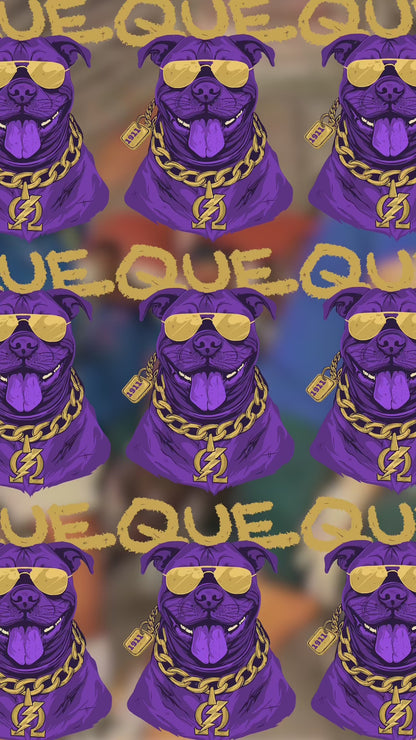 QUE Dawg Omega Psi Phi Shirt - One of a Kind